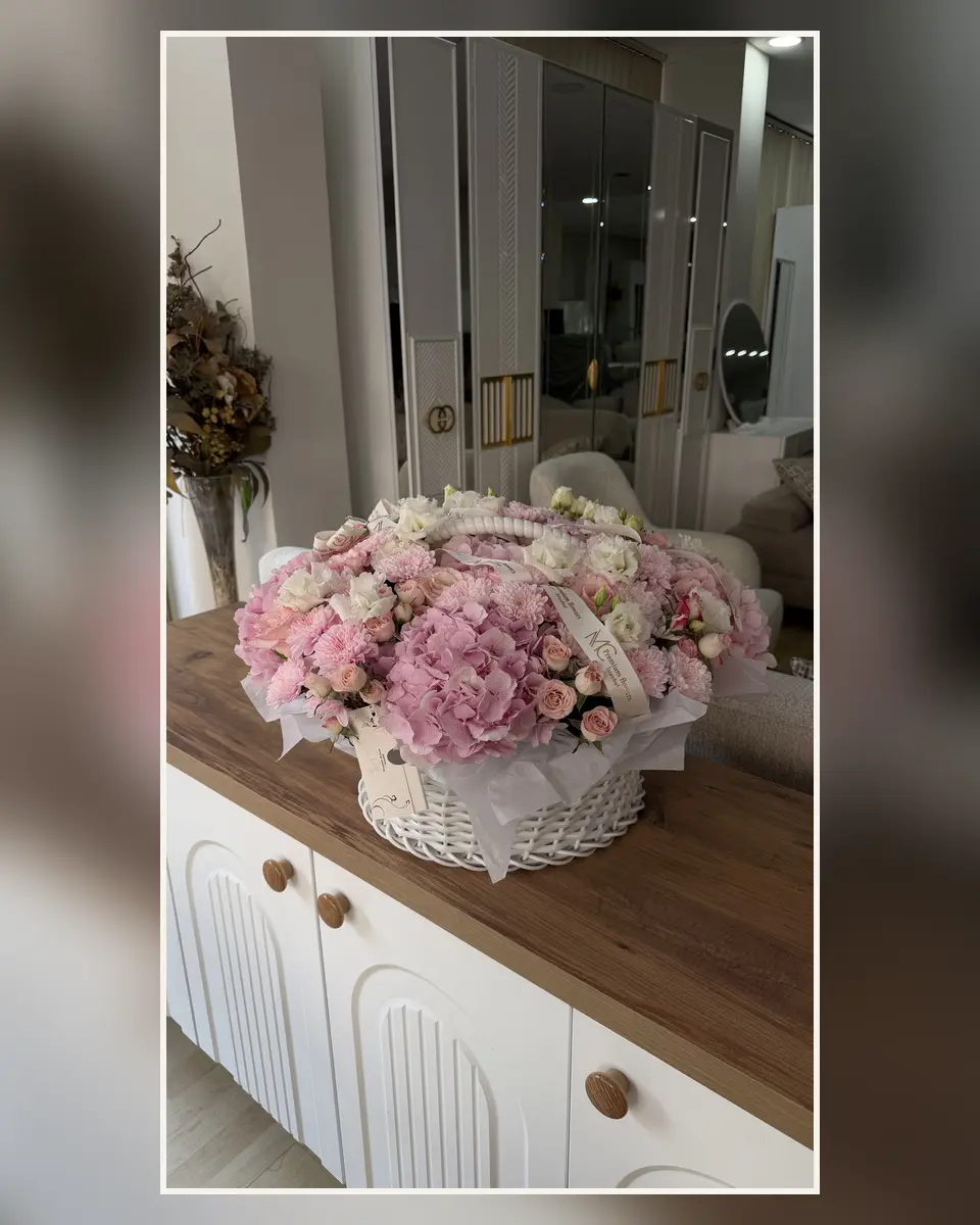 Корзина Pastel Garden — MC Premium Flowers