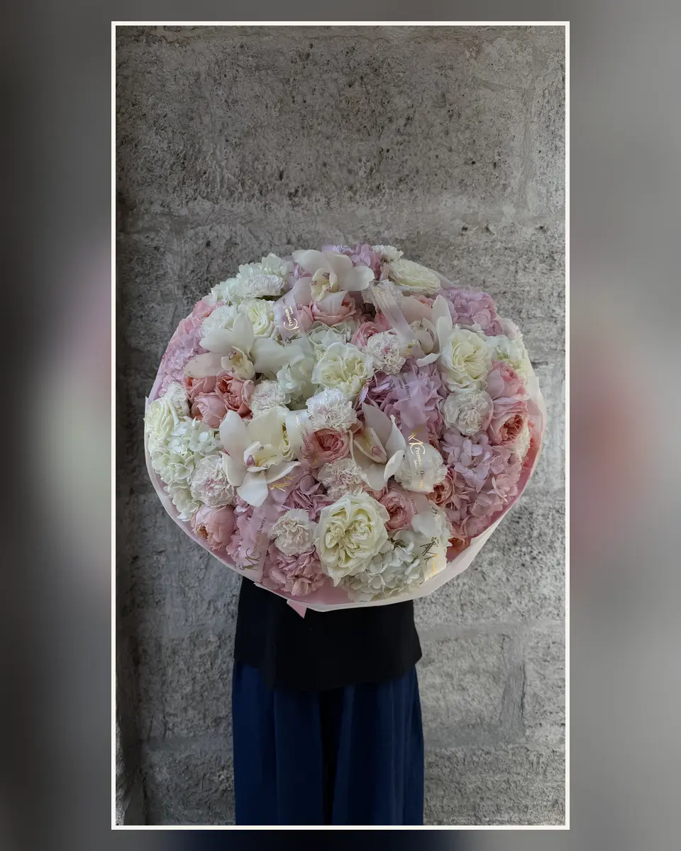 Букет Porcelain Pastel — MC Premium Flowers